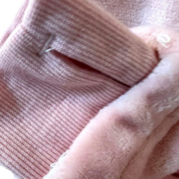 Athletic Works Womens 8/10 Med Hoodie Pink Sweatshirt Fleece Pullover RN #52469 - Picture 7 of 8